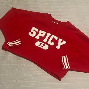 No Boundaries Red 'Spicy' Sweater